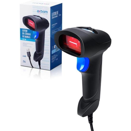 Leitor de Código de Barras/Boleto Exbom LCB-150 por 117,99 à vista no boleto/pix ou parcele em até 4x sem juros. Compre na loja Mundomax!