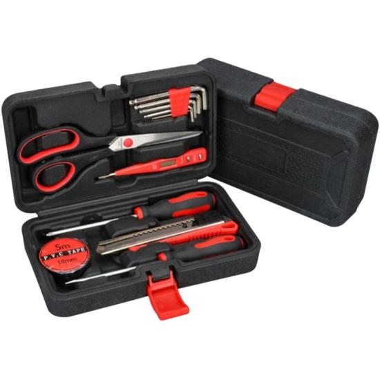 Caixa de Ferramentas Com 12 Peças DP012 Exbom por 55,99 à vista no boleto/pix ou parcele em até 2x sem juros. Compre na loja Mundomax!