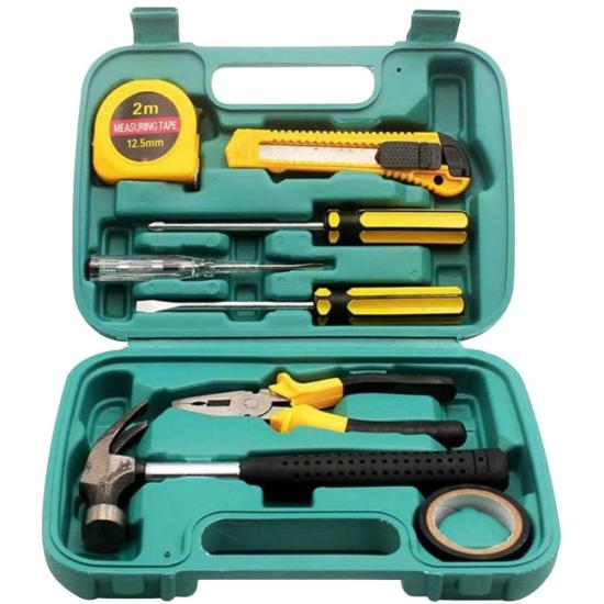 Caixa de Ferramentas Com 9 Peças 8009C Exbom por 52,99 à vista no boleto/pix ou parcele em até 2x sem juros. Compre na loja Mundomax!