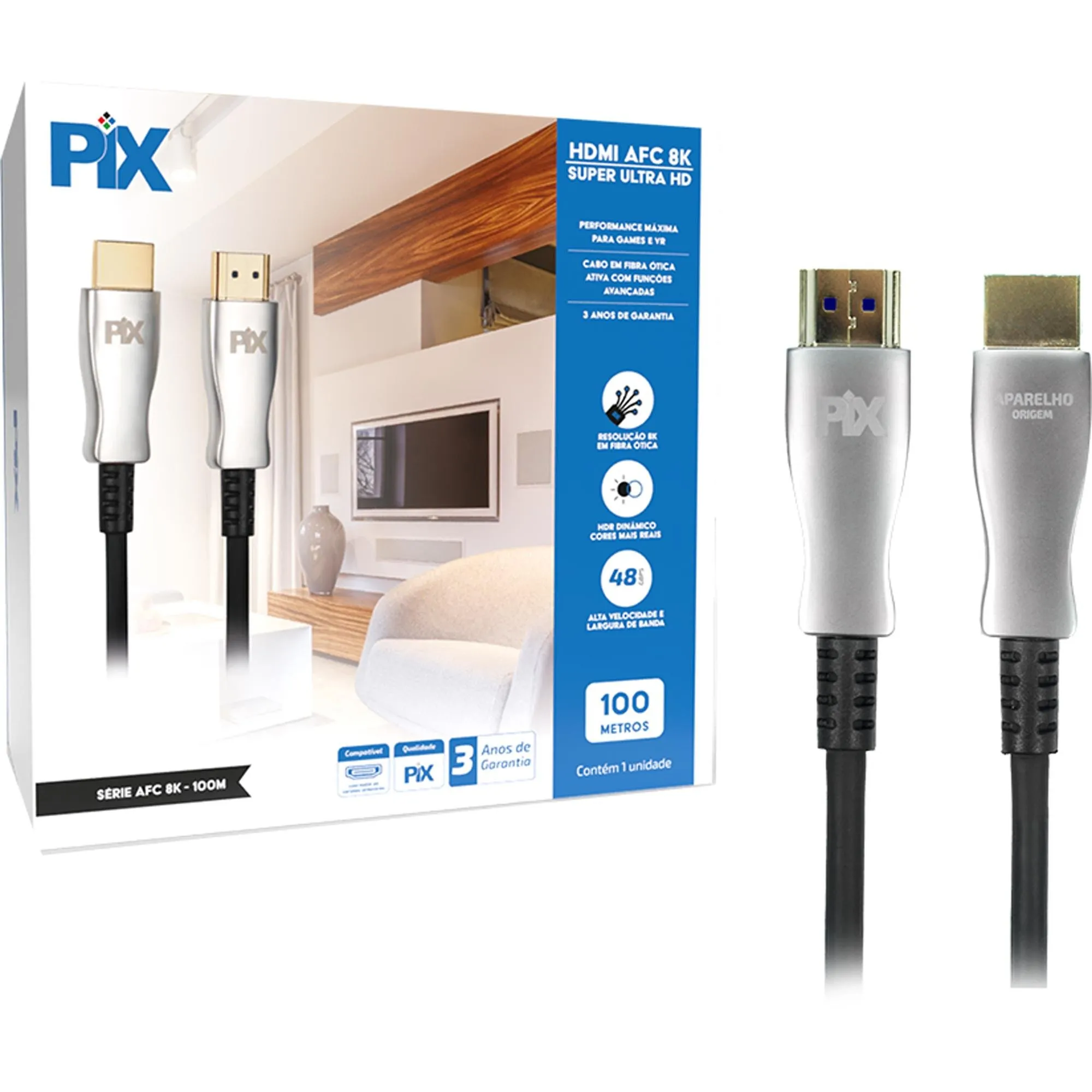 Hdmi de fibra online optica