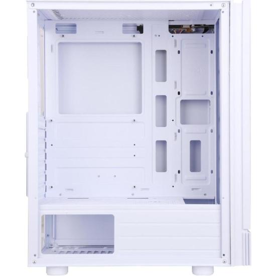 Gabinete Gamer Fortrek Cruiser Mid Tower RGB Branco por 355,00 à vista no boleto/pix ou parcele em até 10x sem juros. Compre na loja Mundomax!