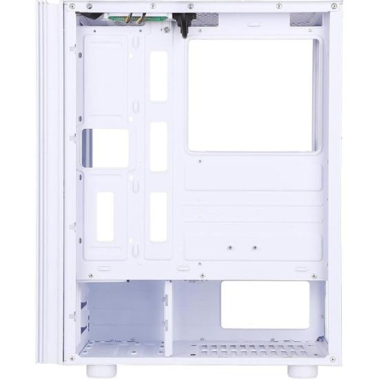 Gabinete Gamer Fortrek Cruiser Mid Tower RGB Branco por 355,00 à vista no boleto/pix ou parcele em até 10x sem juros. Compre na loja Mundomax!