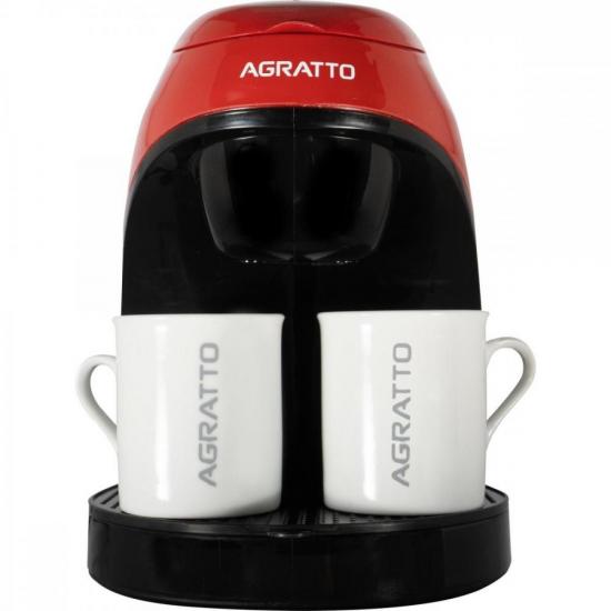 Cafeteira Elétrica Aroma Agratto ACFP01-02 Vermelha 220v por 107,99 à vista no boleto/pix ou parcele em até 4x sem juros. Compre na loja Mundomax!