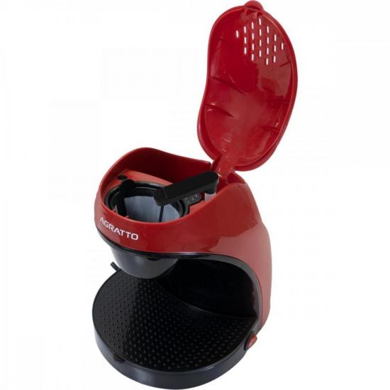 Cafeteira Elétrica Aroma Agratto ACFP01-02 Vermelha 220v por 107,99 à vista no boleto/pix ou parcele em até 4x sem juros. Compre na loja Mundomax!