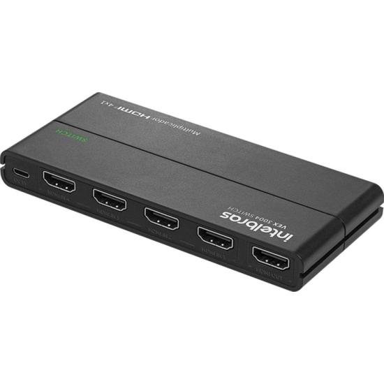 Divisor HDMI Intelbras VEX 3004 Switch por 269,99 à vista no boleto/pix ou parcele em até 10x sem juros. Compre na loja Mundomax!