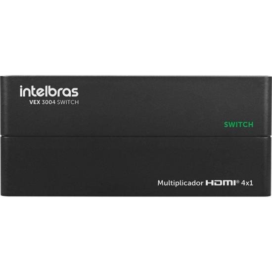 Divisor HDMI Intelbras VEX 3004 Switch por 269,99 à vista no boleto/pix ou parcele em até 10x sem juros. Compre na loja Mundomax!