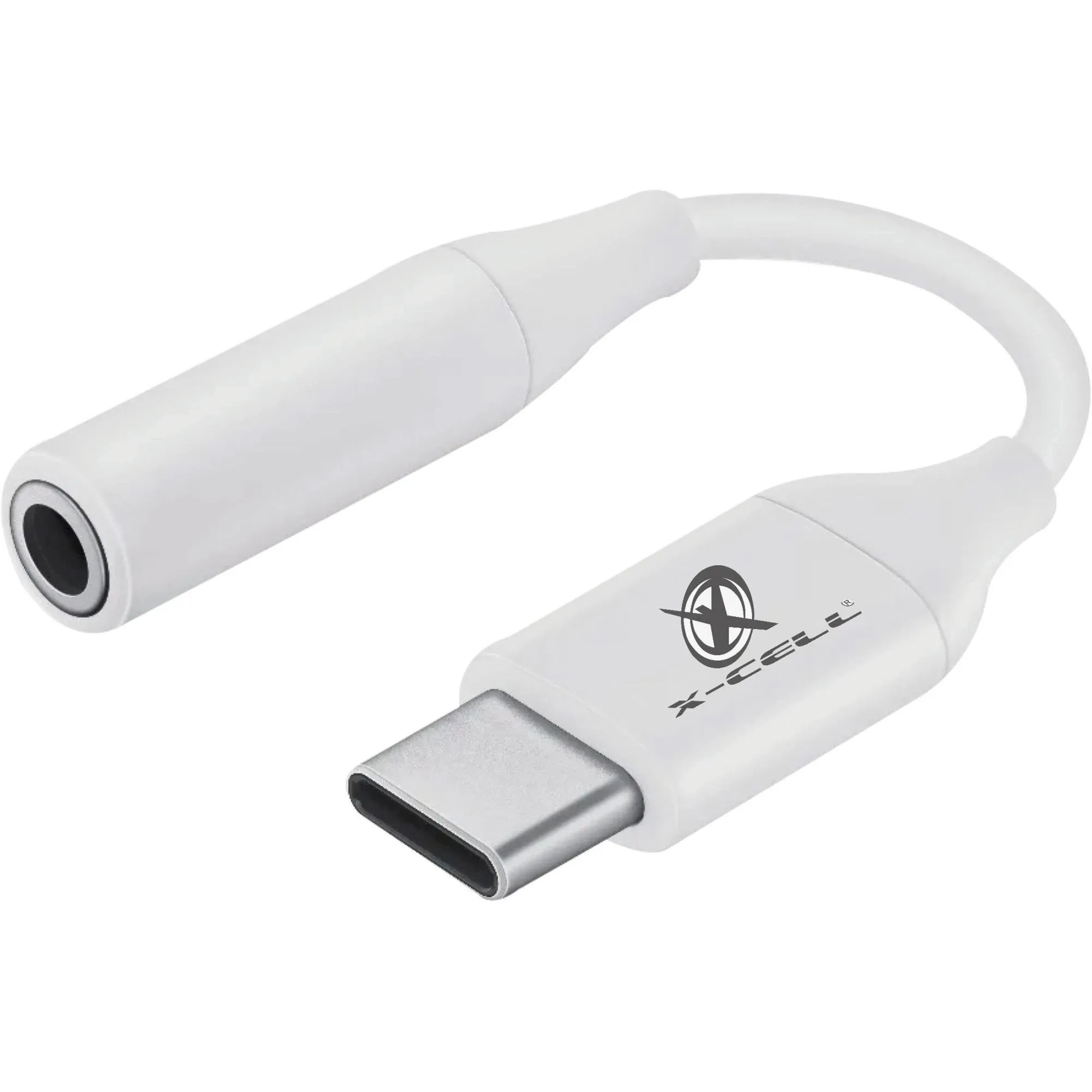 Cabo Adaptador USB-C P2 Flex Branco (80294)