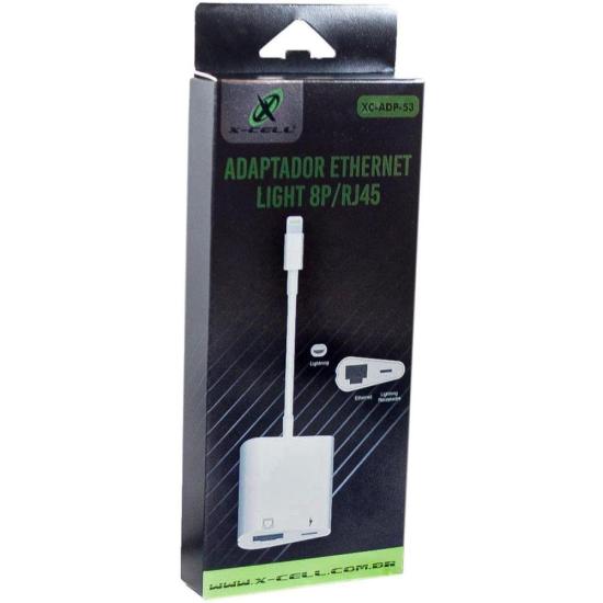 Adaptador Ethernet Lightning RJ45 Flex Branco por 89,00 à vista no boleto/pix ou parcele em até 3x sem juros. Compre na loja Mundomax!