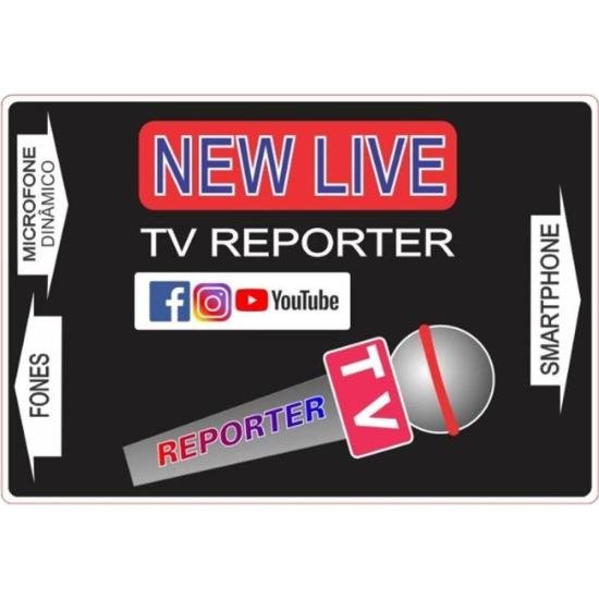 Interface De Áudio Para Smartphone Reporter New Live por 293,00 à vista no boleto/pix ou parcele em até 10x sem juros. Compre na loja Mundomax!