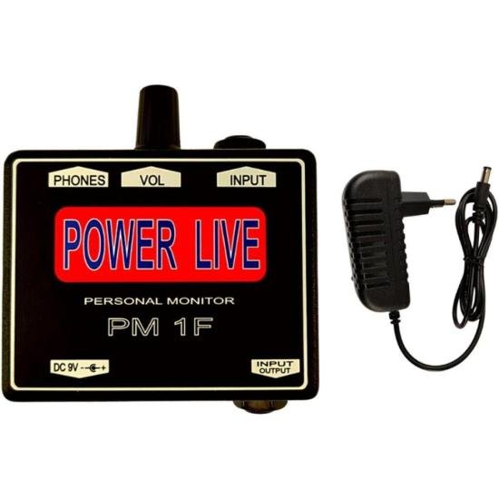 Amplificador De Fone 3 Em 1 Com Fonte Power Live New Live por 322,00 à vista no boleto/pix ou parcele em até 10x sem juros. Compre na loja Mundomax!