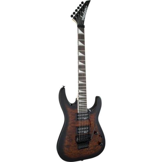 Guitarra Jackson JS Series Dinky Arch Top JS32Q Dark Sunburst por 3.399,99 à vista no boleto/pix ou parcele em até 12x sem juros. Compre na loja Mundomax!