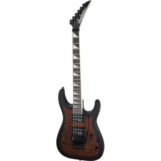 Guitarra Jackson JS Series Dinky Arch Top JS32Q Dark Sunburst por 3.399,99 à vista no boleto/pix ou parcele em até 12x sem juros. Compre na loja Mundomax!