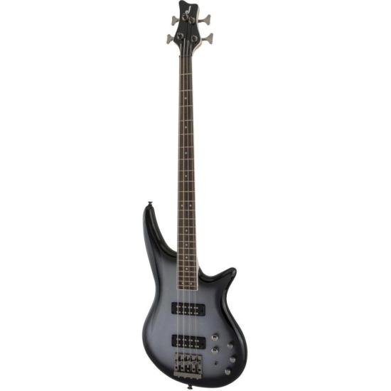 Contrabaixo Jackson JS3 Spectra Bass JS Series Silverburst por 3.999,00 à vista no boleto/pix ou parcele em até 12x sem juros. Compre na loja Mundomax!