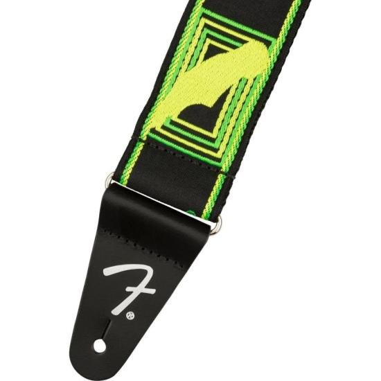 Correia Fender Manogrammed Neon Green Yellow por 179,00 à vista no boleto/pix ou parcele em até 7x sem juros. Compre na loja Mundomax!