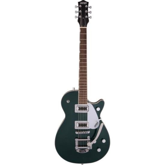 Guitarra Gretsch Electromatic G5230T FT Single-Cut Cadillac Green por 6.299,00 à vista no boleto/pix ou parcele em até 12x sem juros. Compre na loja Mundomax!