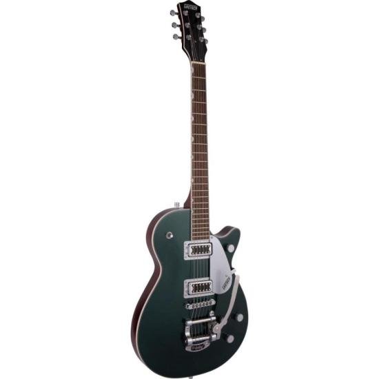Guitarra Gretsch Electromatic G5230T FT Single-Cut Cadillac Green por 6.299,00 à vista no boleto/pix ou parcele em até 12x sem juros. Compre na loja Mundomax!