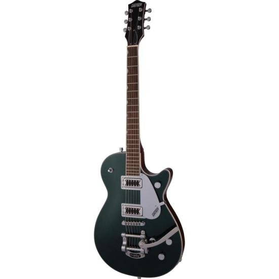 Guitarra Gretsch Electromatic G5230T FT Single-Cut Cadillac Green por 6.299,00 à vista no boleto/pix ou parcele em até 12x sem juros. Compre na loja Mundomax!