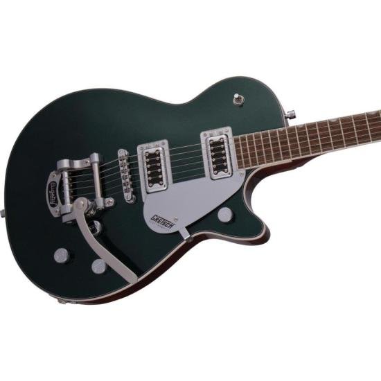 Guitarra Gretsch Electromatic G5230T FT Single-Cut Cadillac Green por 6.299,00 à vista no boleto/pix ou parcele em até 12x sem juros. Compre na loja Mundomax!