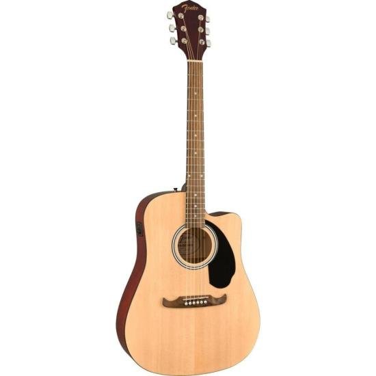 Violão Eletroacústico Fender Dreadnought FA-125CE Natural por 1.499,00 à vista no boleto/pix ou parcele em até 12x sem juros. Compre na loja Mundomax!