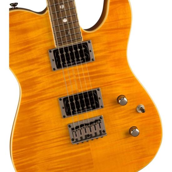 Guitarra Fender Telecaster Special Edition Custom FMT HH Amber