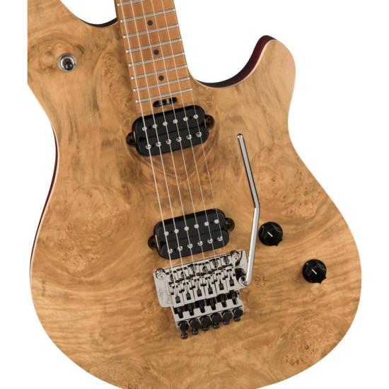 Guitarra EVH Wolfgang Standard Exotic Laurel Burl Natural por 7.164,00 à vista no boleto/pix ou parcele em até 12x sem juros. Compre na loja Mundomax!