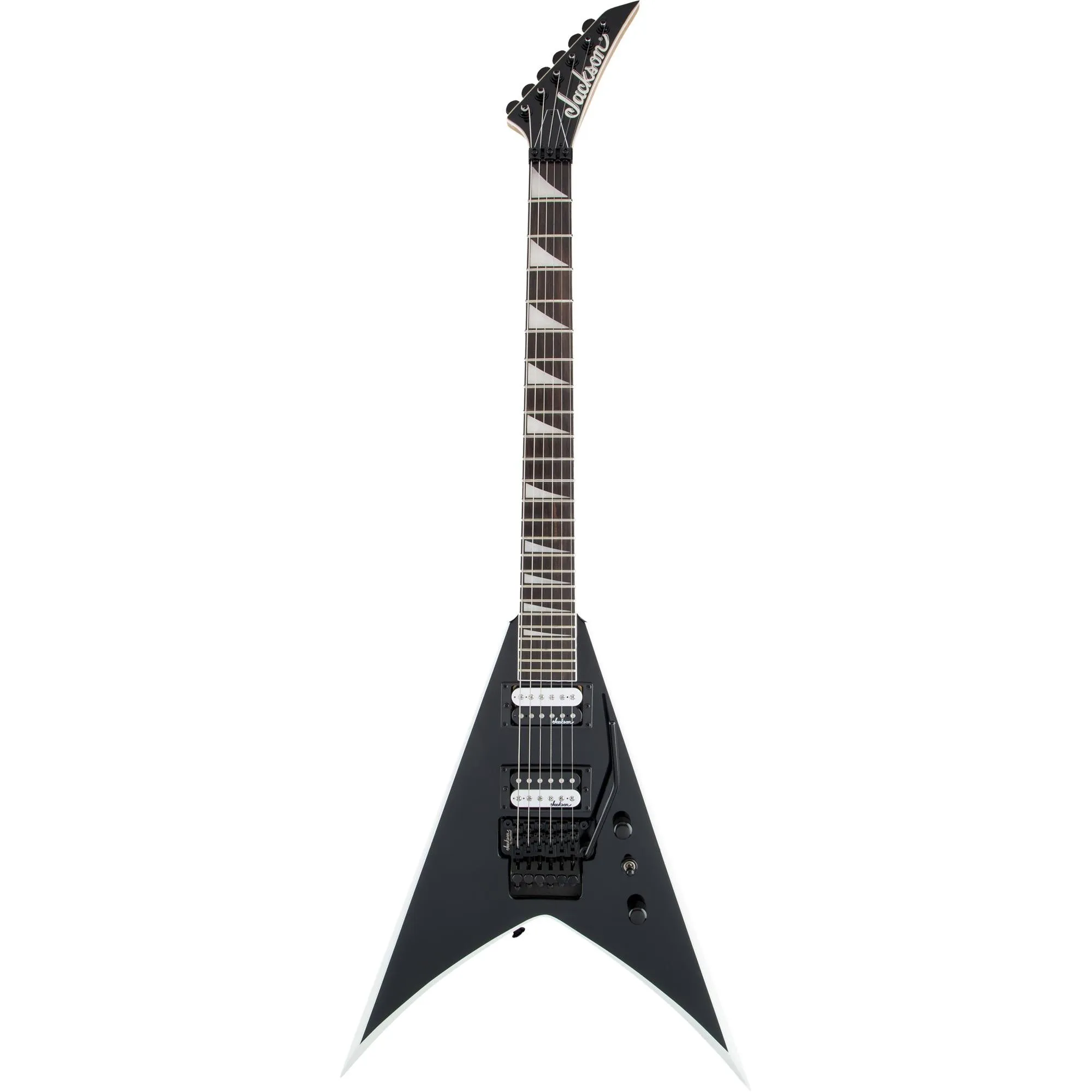 Guitarra Jackson King V JS32 Js Series Black with White Bevels por 4.257,99 à vista no boleto/pix ou parcele em até 12x sem juros. Compre na loja Mundomax!