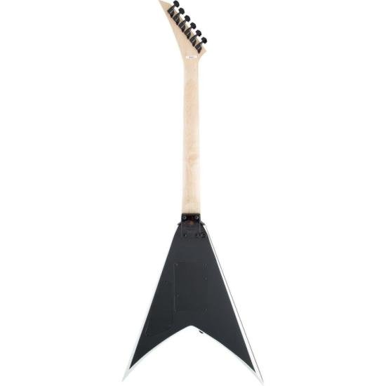 Guitarra Jackson King V JS32 Js Series Black with White Bevels por 3.949,00 à vista no boleto/pix ou parcele em até 12x sem juros. Compre na loja Mundomax!
