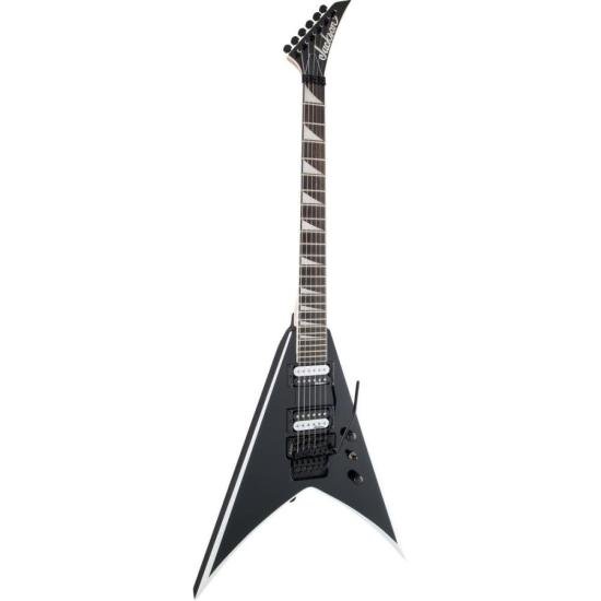 Guitarra Jackson King V JS32 Js Series Black with White Bevels por 3.949,00 à vista no boleto/pix ou parcele em até 12x sem juros. Compre na loja Mundomax!