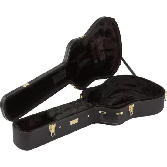 Violão Eletroacústico Fender Orchestra PO-220E Aged Cognac Burst Com Bag