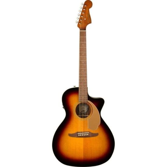 Violão Eletroacústico Fender Newporter Player Sunburst por 2.899,00 à vista no boleto/pix ou parcele em até 12x sem juros. Compre na loja Mundomax!