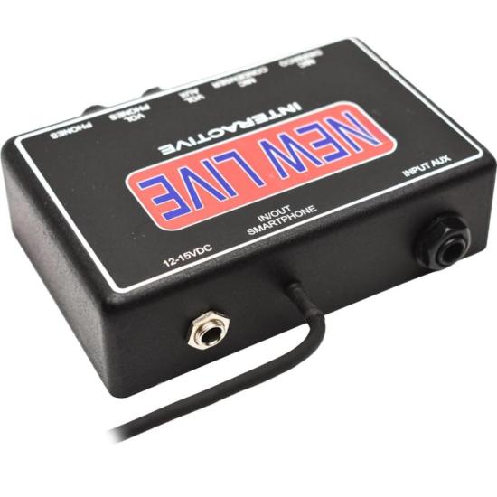 Interface De Áudio Para Gravação E Interação Online Interactive New Live por 441,00 à vista no boleto/pix ou parcele em até 10x sem juros. Compre na loja Mundomax!