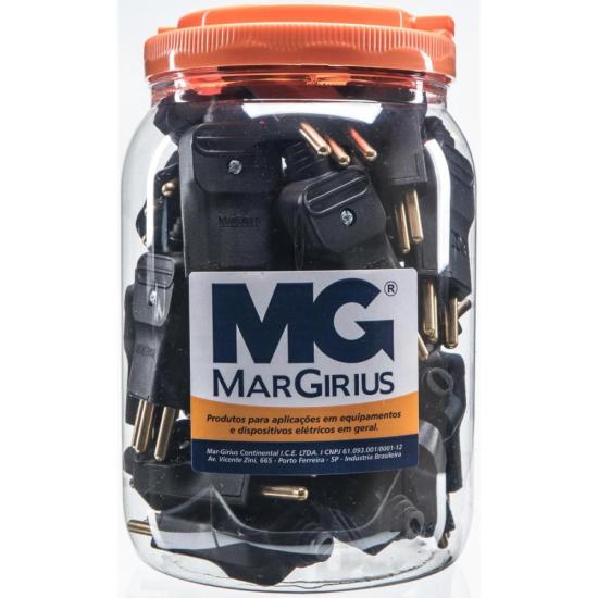 Plug 3 Pinos 20A PLD2-3 Com 32 MarGirius por 208,99 à vista no boleto/pix ou parcele em até 8x sem juros. Compre na loja Mundomax!