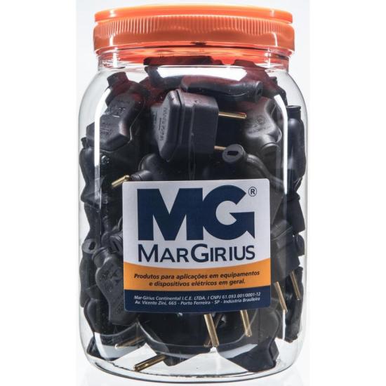 Plug 2 Pinos 90° 10A PLD6-2 Com 48 MarGirius por 266,99 à vista no boleto/pix ou parcele em até 10x sem juros. Compre na loja Mundomax!