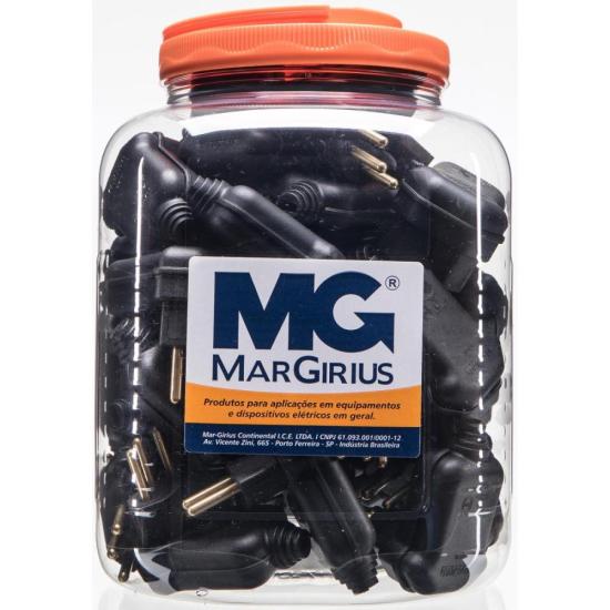 Plug 3 Pinos 90° 10A PLD10-3 Com 40 MarGirius por 350,99 à vista no boleto/pix ou parcele em até 10x sem juros. Compre na loja Mundomax!