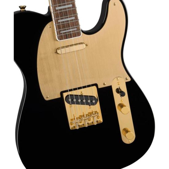 Guitarra Squier 40TH Anniversary Telecaster Gold Edition Black por 4.499,99 à vista no boleto/pix ou parcele em até 12x sem juros. Compre na loja Mundomax!