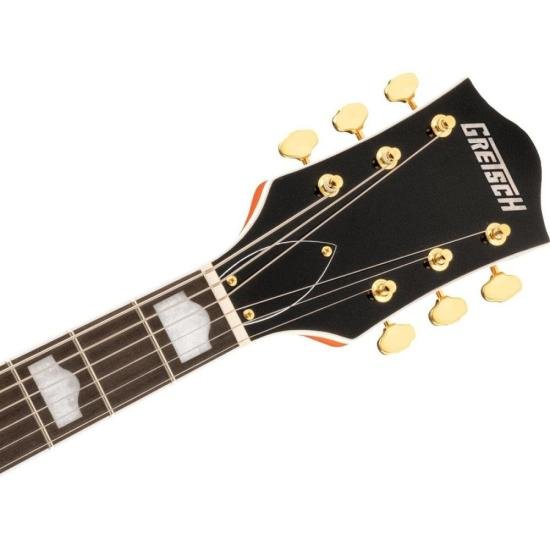Guitarra Gretsch Eletromatic G5422TG Hollow Body Orange Stain por 8.499,99 à vista no boleto/pix ou parcele em até 12x sem juros. Compre na loja Mundomax!
