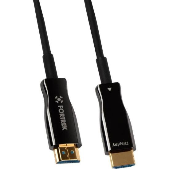 Cabo HDMI Fibra Óptica 4k FK 783C 30m Fortrek por 344,00 à vista no boleto/pix ou parcele em até 10x sem juros. Compre na loja Mundomax!