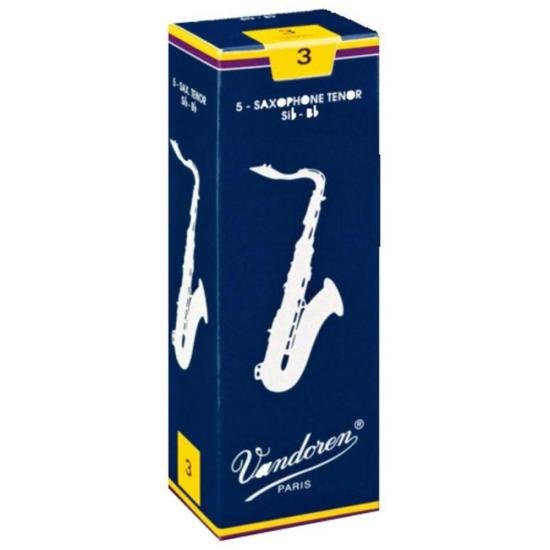 Palheta Tradicional Para Saxofone Tenor 3 Vandoren SR223 (80475)