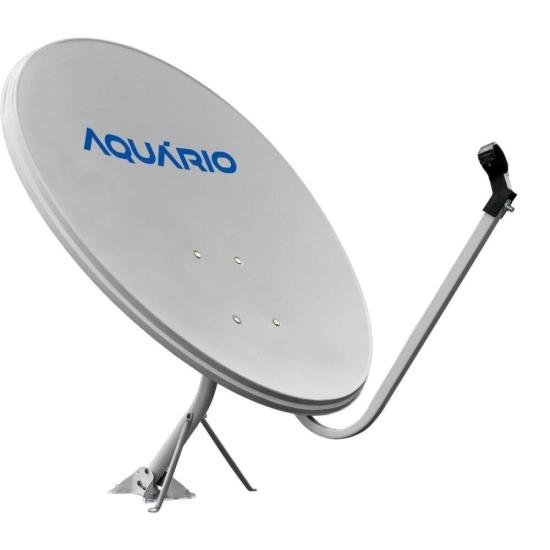 Antena Parabólica Aquário DTH-75 Offset Banda KU 75cm por 665,99 à vista no boleto/pix ou parcele em até 10x sem juros. Compre na loja Mundomax!