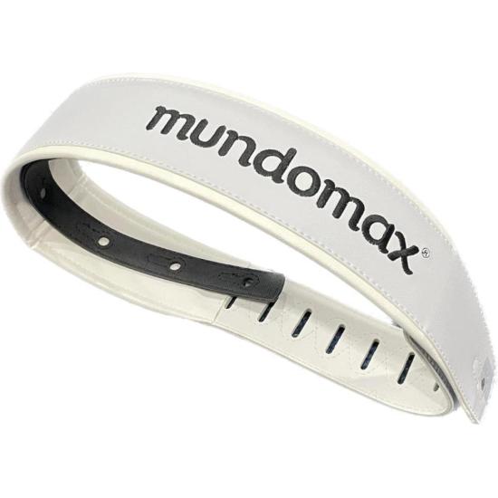 Correia Mundomax de Couro Sintético Branco por 89,00 à vista no boleto/pix ou parcele em até 3x sem juros. Compre na loja Mundomax!