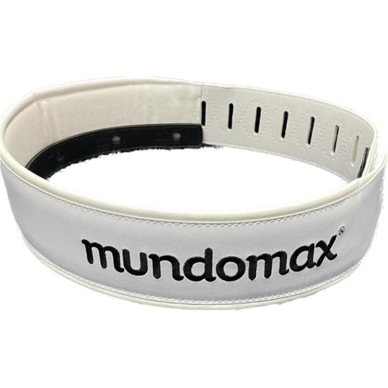 Correia Mundomax de Couro Sintético Branco por 89,00 à vista no boleto/pix ou parcele em até 3x sem juros. Compre na loja Mundomax!