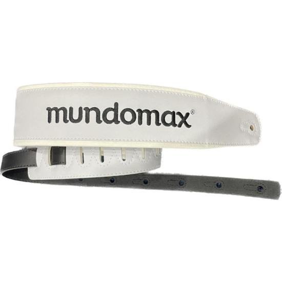 Correia Mundomax de Couro Sintético Branco por 89,00 à vista no boleto/pix ou parcele em até 3x sem juros. Compre na loja Mundomax!