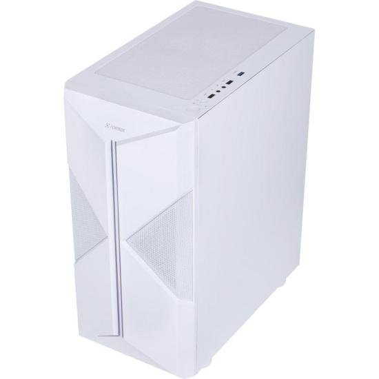 Gabinete Gamer Fortrek Holt Mid Tower RGB Branco por 268,71 à vista no boleto/pix ou parcele em até 10x sem juros. Compre na loja Fortrek!