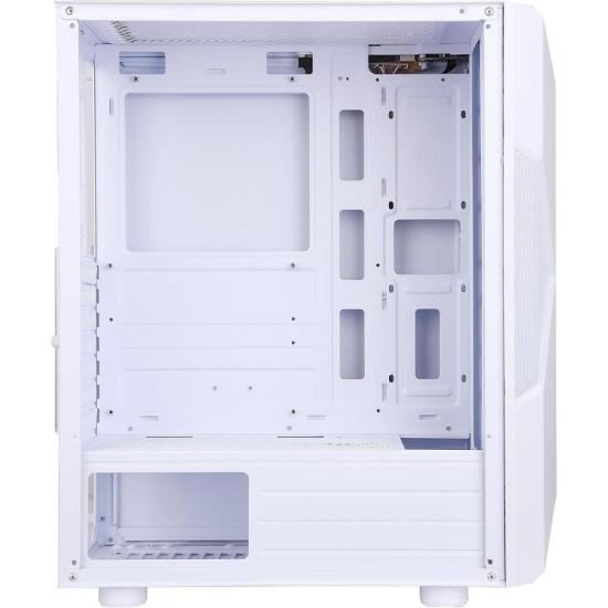 Gabinete Gamer Fortrek Holt Mid Tower RGB Branco por 268,71 à vista no boleto/pix ou parcele em até 10x sem juros. Compre na loja Fortrek!