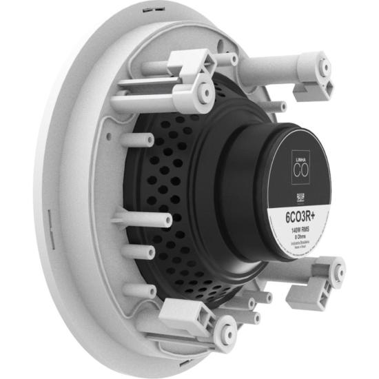 Arandela Redonda JBL 6CO3R+ 140w Branca - Par por 979,00 à vista no boleto/pix ou parcele em até 10x sem juros. Compre na loja Mundomax!