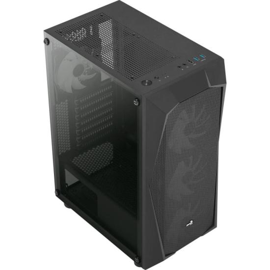Gabinete Gamer Aerocool Falcon-A V2 Preto ARGB Lateral Acrílico por 310,19 à vista no boleto/pix ou parcele em até 10x sem juros. Compre na loja Aerocool!