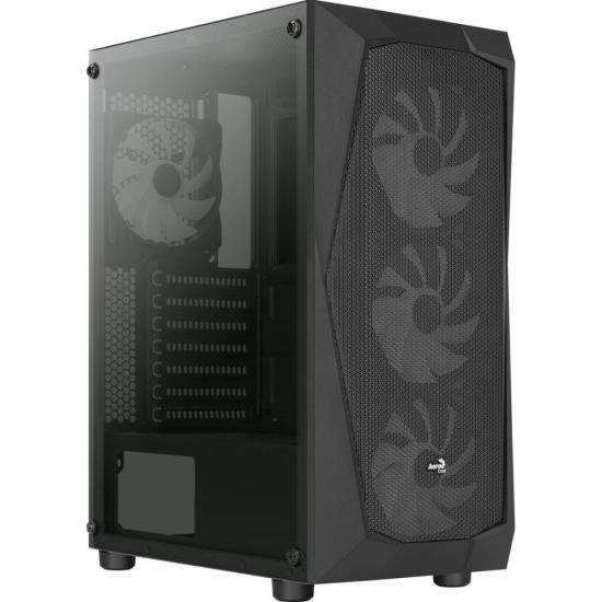 Gabinete Gamer Aerocool Falcon-A V2 Preto ARGB Lateral Acrílico por 310,19 à vista no boleto/pix ou parcele em até 10x sem juros. Compre na loja Aerocool!