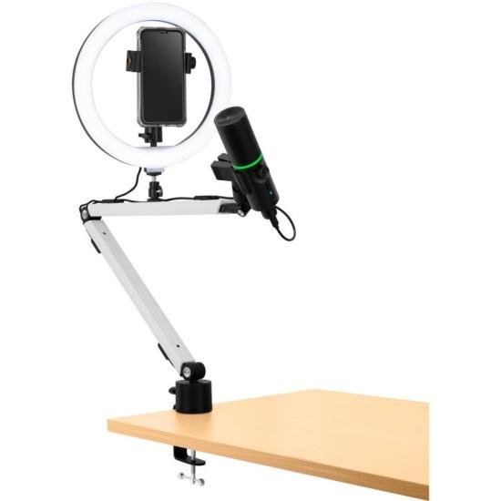 Suporte Para Microfone Flexível Streamplify Mount Arm por 389,90 à vista no boleto/pix ou parcele em até 10x sem juros. Compre na loja Streamplify!