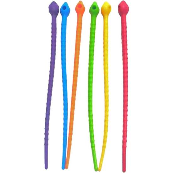 Abraçadeira Silicone Reutilizável 18cm Sortida Storm por 20,99 à vista no boleto/pix ou parcele em até 1x sem juros. Compre na loja Mundomax!