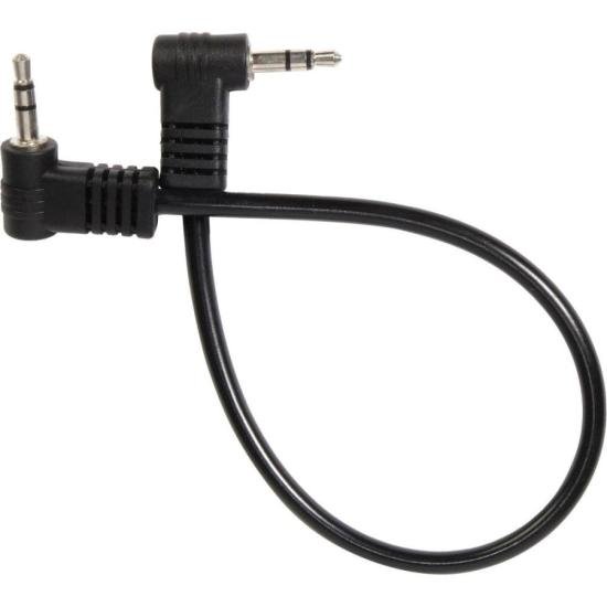 Cabo 90° P2 X P2 30cm Niquelado Preto Storm - Pacote com 10 por 38,99 à vista no boleto/pix ou parcele em até 1x sem juros. Compre na loja Mundomax!